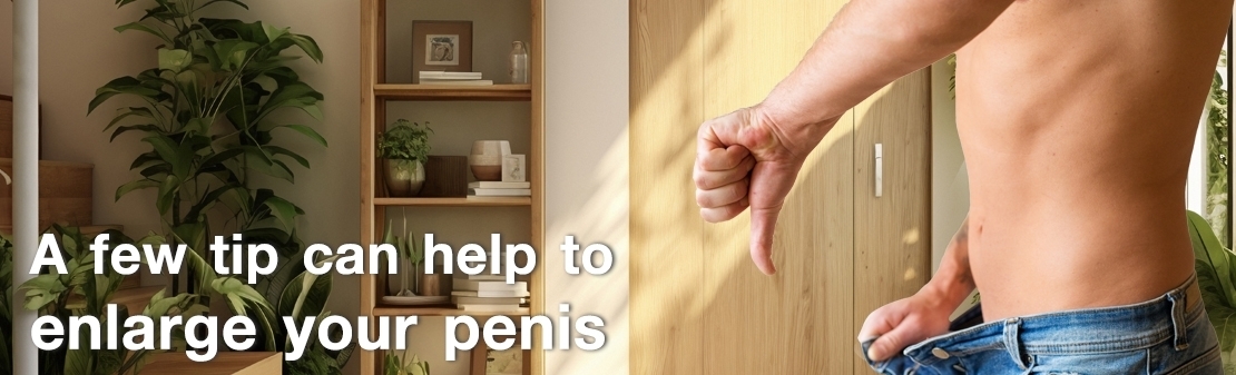 Algunos consejos pueden ayudar a agrandar tu pene