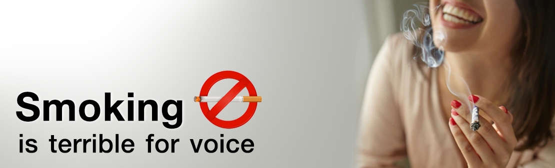 Why does smoking make your voice terrible?