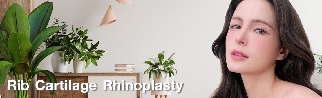 Rhinoplasty with rib cartilage